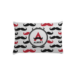 Mustache Print Pillow Case - Toddler (Personalized)