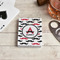 Mustache Print Playing Cards - In Context