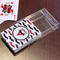 Mustache Print Playing Cards - In Package