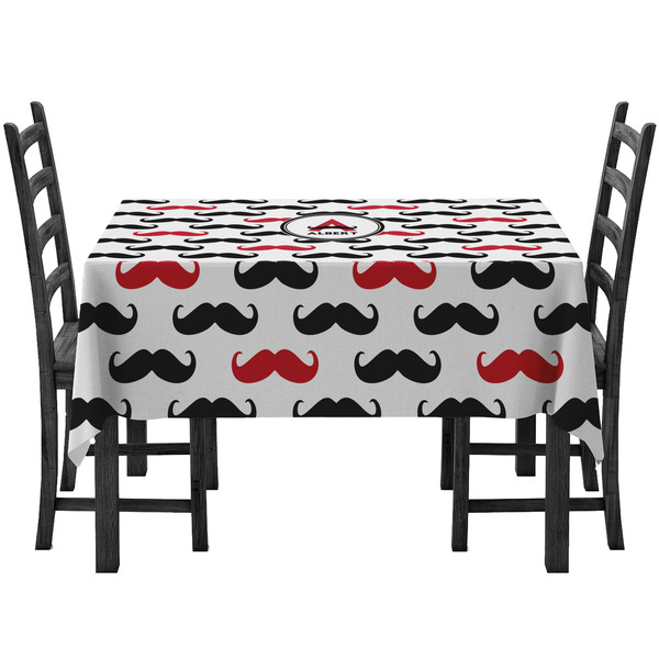 Custom Mustache Print Tablecloth (Personalized)