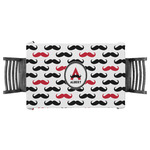 Mustache Print Tablecloth - 58"x58" (Personalized)