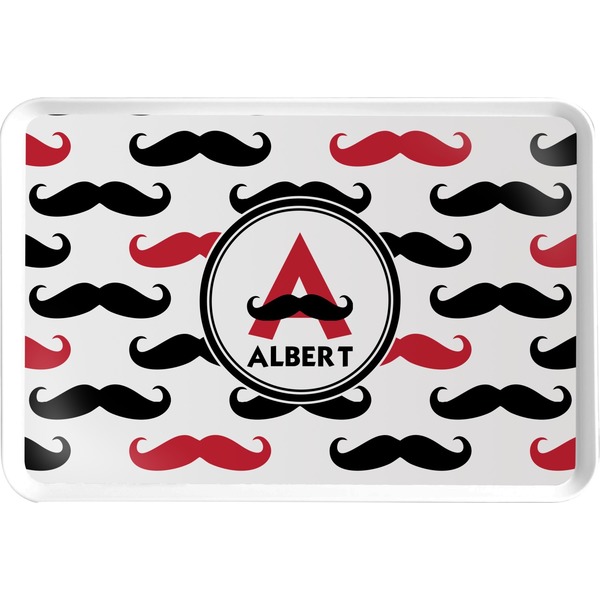 Custom Mustache Print Serving Tray (Personalized)