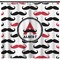 Moustache Print Shower Curtain (Personalized)
