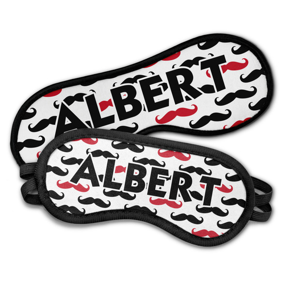 Mustache Print Sleeping Eye Masks - PARENT