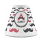 Mustache Print Small Chandelier Lamp - FRONT