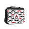 Mustache Print Small Travel Bag - FRONT