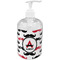 Mustache Print Acrylic Soap & Lotion Bottle (Personalized)