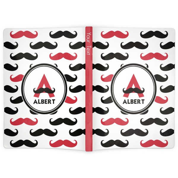 Mustache Print Soft Cover Journal - Apvl