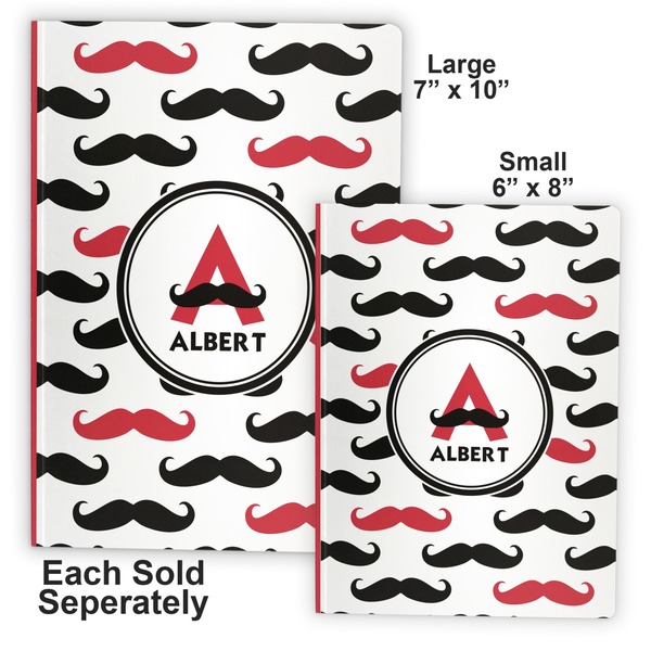 Mustache Print Soft Cover Journal - Compare