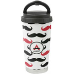 Mustache Print Stainless Steel Coffee Tumbler (Personalized)