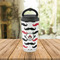 Mustache Print Stainless Steel Travel Cup Lifestyle
