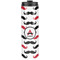 Mustache Print Stainless Steel Skinny Tumbler - 20 oz (Personalized)