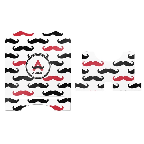 Mustache Print Stylized Tablet Stand - Apvl