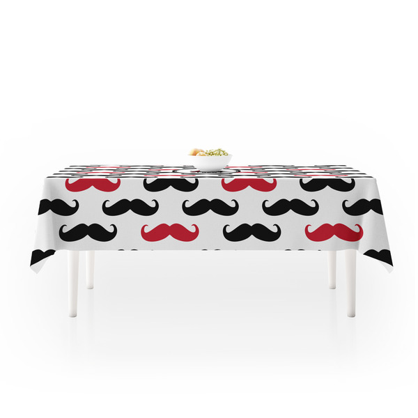 Mustache Print Tablecloths (58"x102") - MAIN