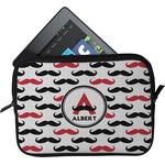 Mustache Print Tablet Case / Sleeve (Personalized)