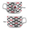 Mustache Print Tea Cup - Single Apvl