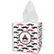 Mustache Print Tissue Box Cover (Personalized)