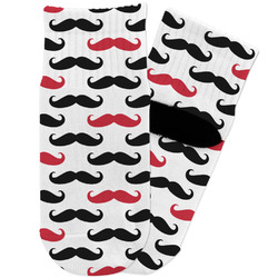 Mustache Print Toddler Ankle Socks (Personalized)