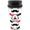 Mustache Print Travel Mug (Personalized)