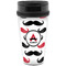 Mustache Print Acrylic Travel Mug without Handle (Personalized)