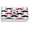 Mustache Print Vinyl Checkbook Cover (Personalized)
