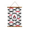 Mustache Print Wall Hanging Tapestry (Personalized)