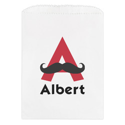 Mustache Print Treat Bag (Personalized)