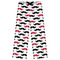Mustache Print Womens Pajama Pants - L