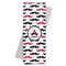 Mustache Print Yoga Mat Towel with Yoga Mat