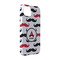 Mustache Print iPhone 14 Case - Angle