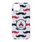 Mustache Print iPhone 14 Case - Back