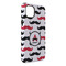 Mustache Print iPhone 14 Plus Tough Case - Angle