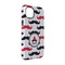 Mustache Print iPhone 14 Pro Tough Case - Angle