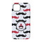 Mustache Print iPhone 14 Pro Tough Case - Back