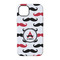 Mustache Print iPhone 14 Tough Case - Back