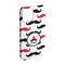 Mustache Print iPhone 15 Case - Angle