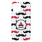 Mustache Print iPhone 15 Plus Case - Back