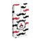 Mustache Print iPhone 15 Pro Case - Angle
