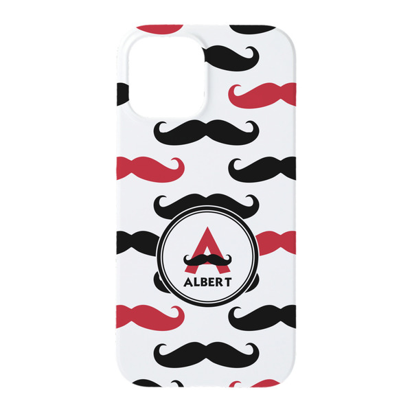 Mustache Print iPhone 15 Pro Case - Back