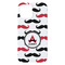 Mustache Print iPhone 15 Pro Max Case - Back