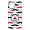 Mustache Print iPhone 15 Pro Max Tough Case - Back
