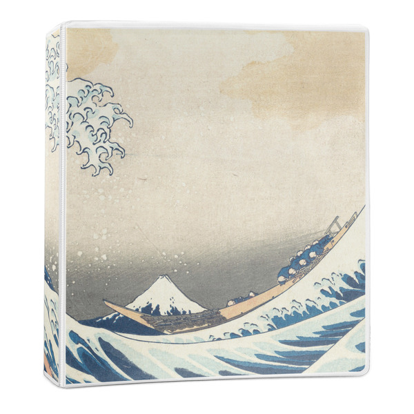 Custom Great Wave off Kanagawa 3-Ring Binder - 1 inch