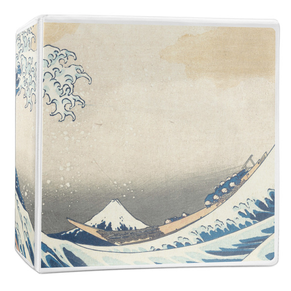 Custom Great Wave off Kanagawa 3-Ring Binder - 2 inch