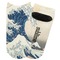 Great Wave off Kanagawa Adult Ankle Socks - Single Pair - Front and Back