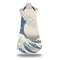 Great Wave off Kanagawa Apron on Mannequin