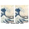 Great Wave off Kanagawa Baby Blanket (Double Sided - Printed Front and Back)