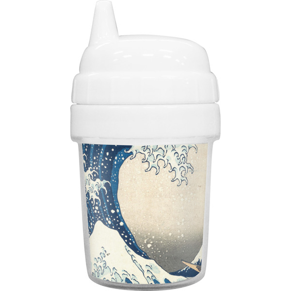 Custom Great Wave off Kanagawa Baby Sippy Cup