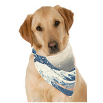 Great Wave off Kanagawa Dog Bandana Scarf