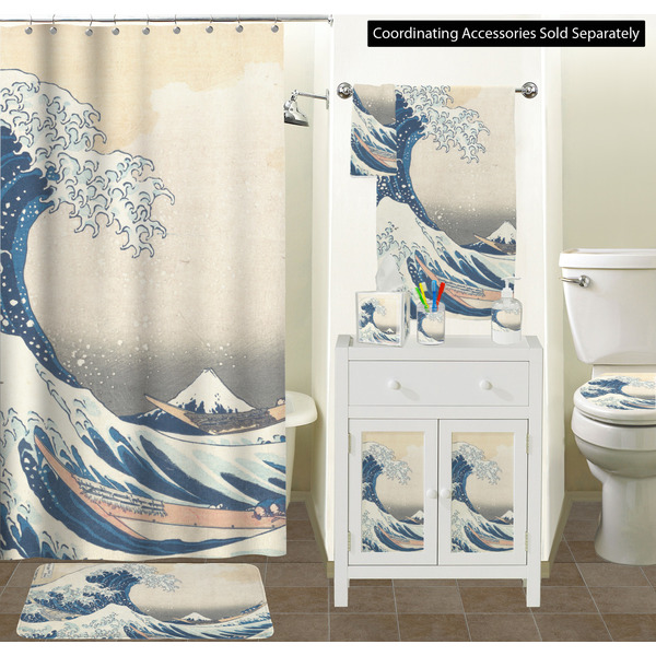 Great Wave off Kanagawa Bathroom Scene