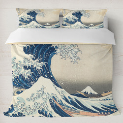 Great Wave off Kanagawa Duvet Cover Set - King